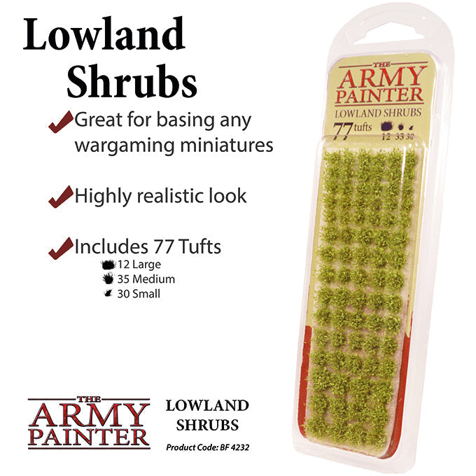 Army Painter Tools: Battlefields: Lowland Shrubs