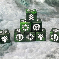 BFG, Battle Fleet, Green, Order Dice