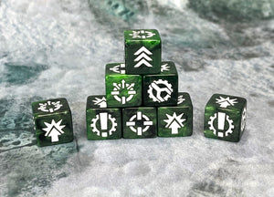 BFG, Battle Fleet, Green, Order Dice