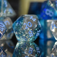 Bora Bora Acrylic Dice Set