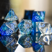 Bora Bora Acrylic Dice Set