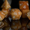 Butterscotch Acrylic Dice Set