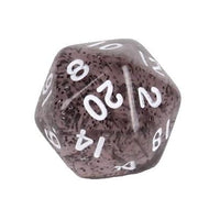 Black Sparkle Dice - 7 Piece Set