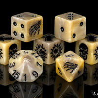 Bone, Football Dice Sets