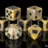 Bone, Football Dice Sets