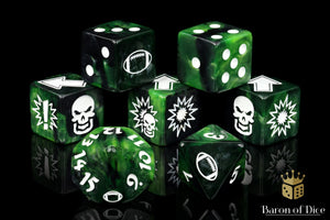 Warp Green, Football Dice Sets