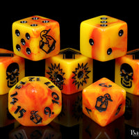 Orange Fire, Football Dice Sets