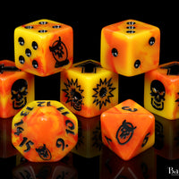 Orange Fire, Football Dice Sets