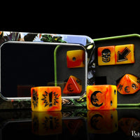 Orange Fire, Football Dice Sets