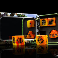 Orange Fire, Football Dice Sets