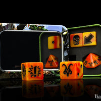 Orange Fire, Football Dice Sets