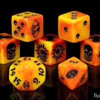 Orange Fire, Football Dice Sets