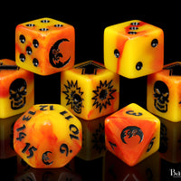 Orange Fire, Football Dice Sets