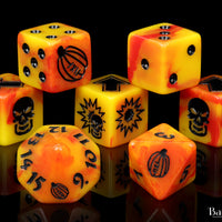 Orange Fire, Football Dice Sets