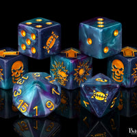 Tanzanite, Football Dice Sets