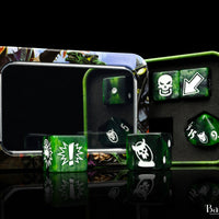 Warp Green, Football Dice Sets