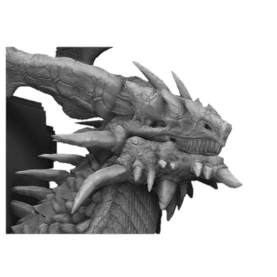 Brimstone Dragon Wall-Mountable Bust