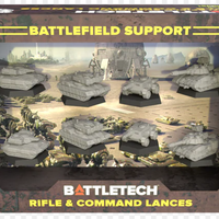 BattleTech: Mercenaries Force Pack - Battlefield Support Rifle & Command Lances