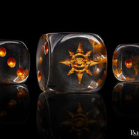 Translucent, Chaos Demon, 16mm Dice