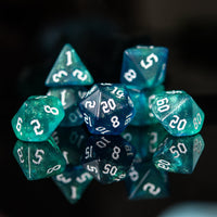 Sorcerer Class Acrylic Dice Set