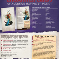 Encounter Cards (D&D) - Challenge Rating 7+ PACK 1