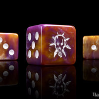 Tainted Knight, Purple 16mm Dice