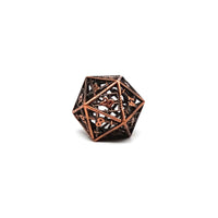 Hollow Dice of Divine Retribution - Legendary Copper D20