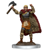 D&D: Icons of the Realms - Female Human Barbarian Premium Figure