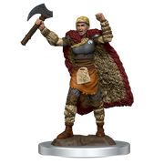 D&D: Icons of the Realms - Female Human Barbarian Premium Figure