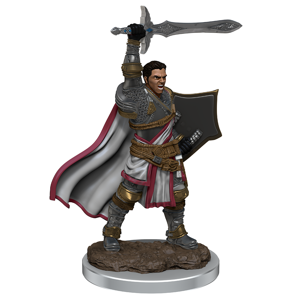 D&D: Icons of the Realms - Male Human Paladin Premium Figure