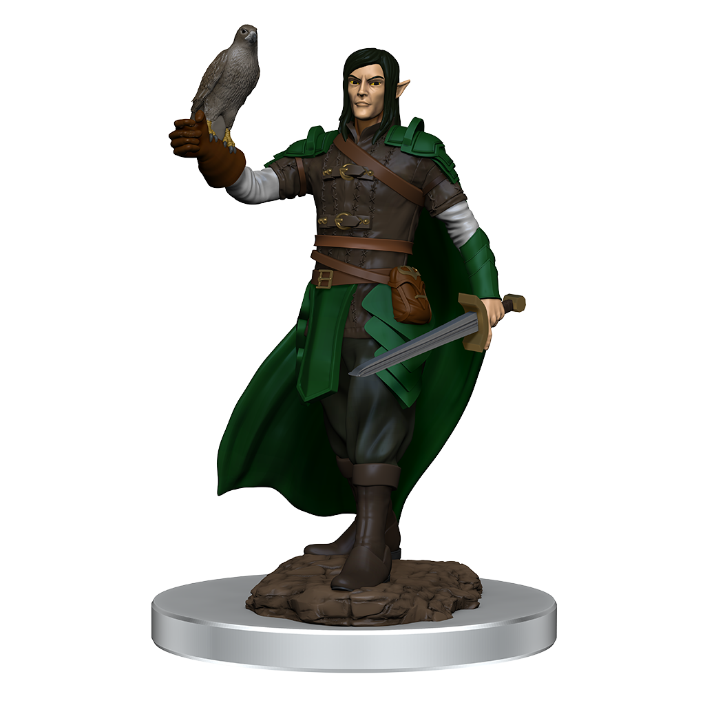 D&D: Icons of the Realms - Male Elf Ranger Premium Figure