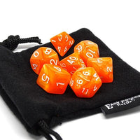 Orange Marble - 7 Piece Set