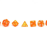 Orange Marble - 7 Piece Set