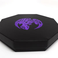 Raven Dice Tray With Dice Staging Area and Lid