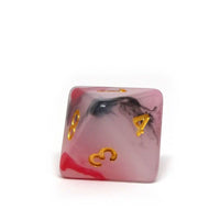 Brimstone Swirl Dice Collection - 7 Piece Set