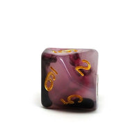 Brimstone Swirl Dice Collection - 7 Piece Set