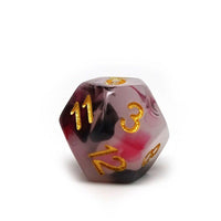 Brimstone Swirl Dice Collection - 7 Piece Set