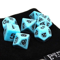 Ancient Topaz Dice Collection - 7 Piece Set