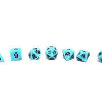 Ancient Topaz Dice Collection - 7 Piece Set