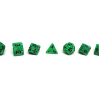 Kelly Green Marble - 7 Piece Set