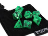 Kelly Green Marble - 7 Piece Set