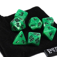 Kelly Green Marble - 7 Piece Set