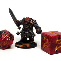 48mm Dice of the Giants - Fire Giant D20