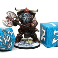 48mm Dice of the Giants - Frost Giant D20