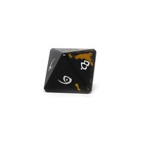 Aluminum Elite Dice of the Elvenkind - Gold 7 Dice Set