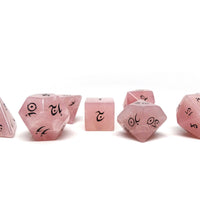 Stone Dice Collection - Rose Quartz - Elvenkind Font