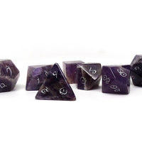 Stone Dice Collection - Amethyst - Elvenkind Font