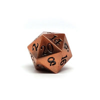 4 Pack Legendary Metal D20 Dice Set