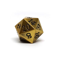 4 Pack Legendary Metal D20 Dice Set