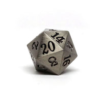 4 Pack Legendary Metal D20 Dice Set